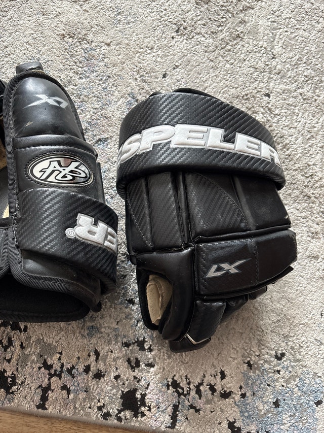 Used Hespeler LX Hockey Gloves - Size 14" - photo 4