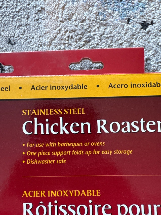 Grill Life Stainless Steel Chicken Roaster - New - photo 2