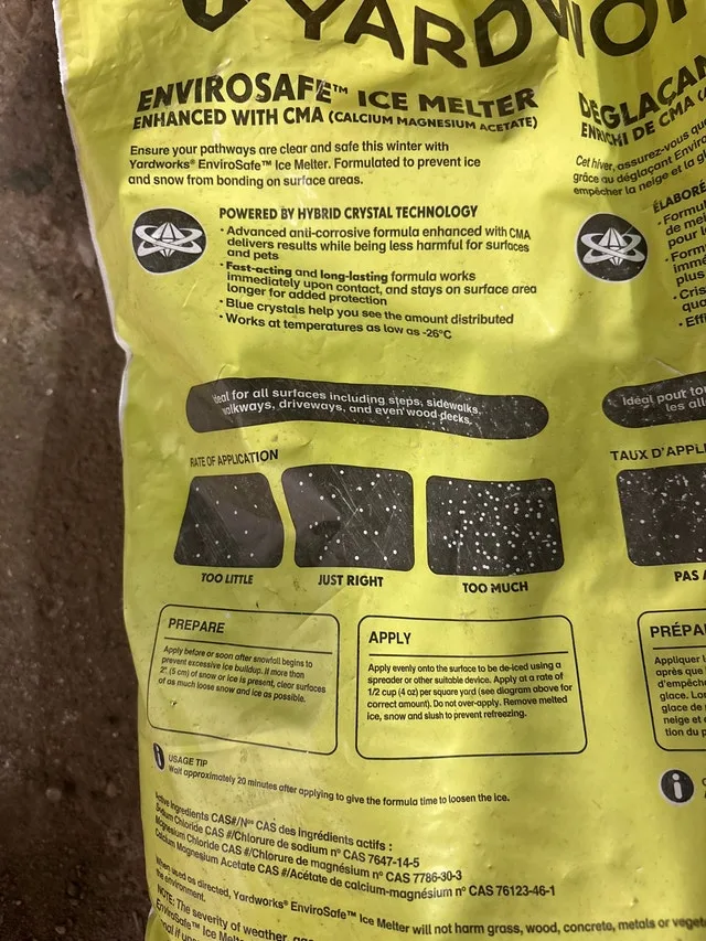Yardworks Ice Melter - 10 KG Bag - photo 3