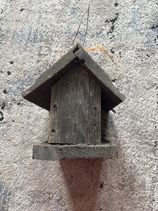 Rustic Wooden Bird House - photo 4