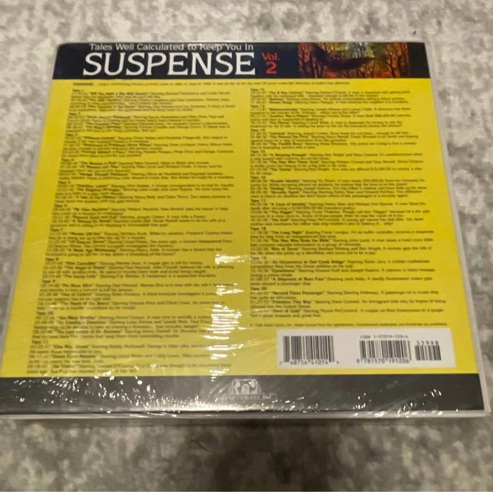 Tales Well Calculated to Keep You in Suspense 20 Cassettes Facto - photo 4