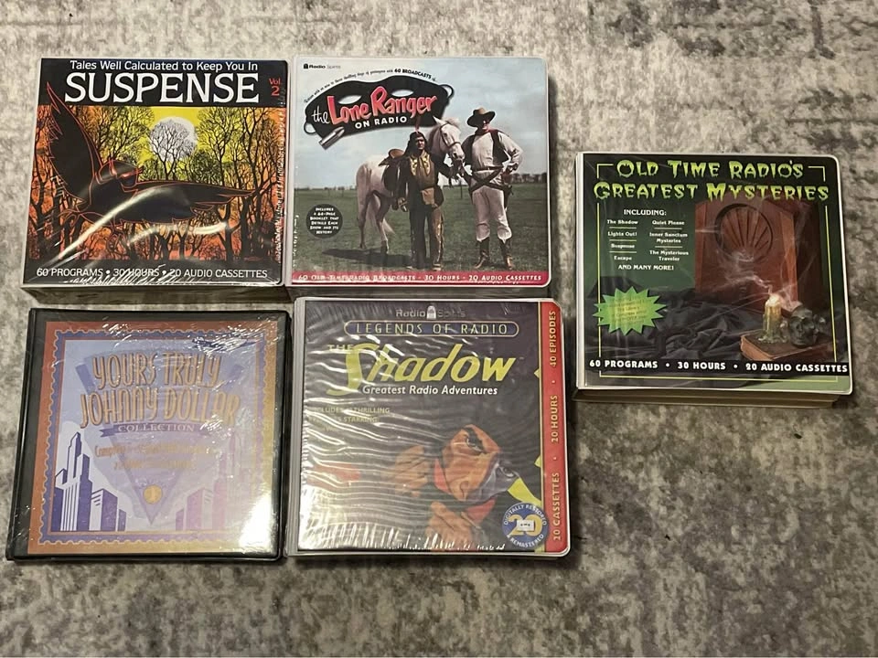 The Shadow Legends of Radio 20 Tape Set 40 Episodes - photo 4
