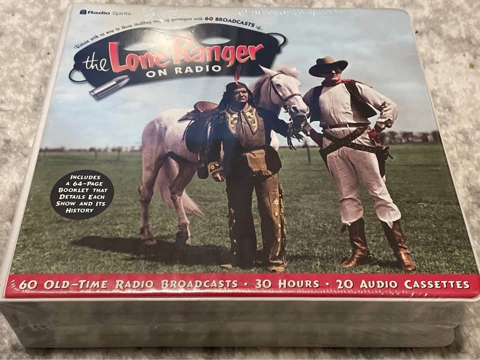 The Lone Ranger on Radio 2001 Audio Cassettes - photo 2