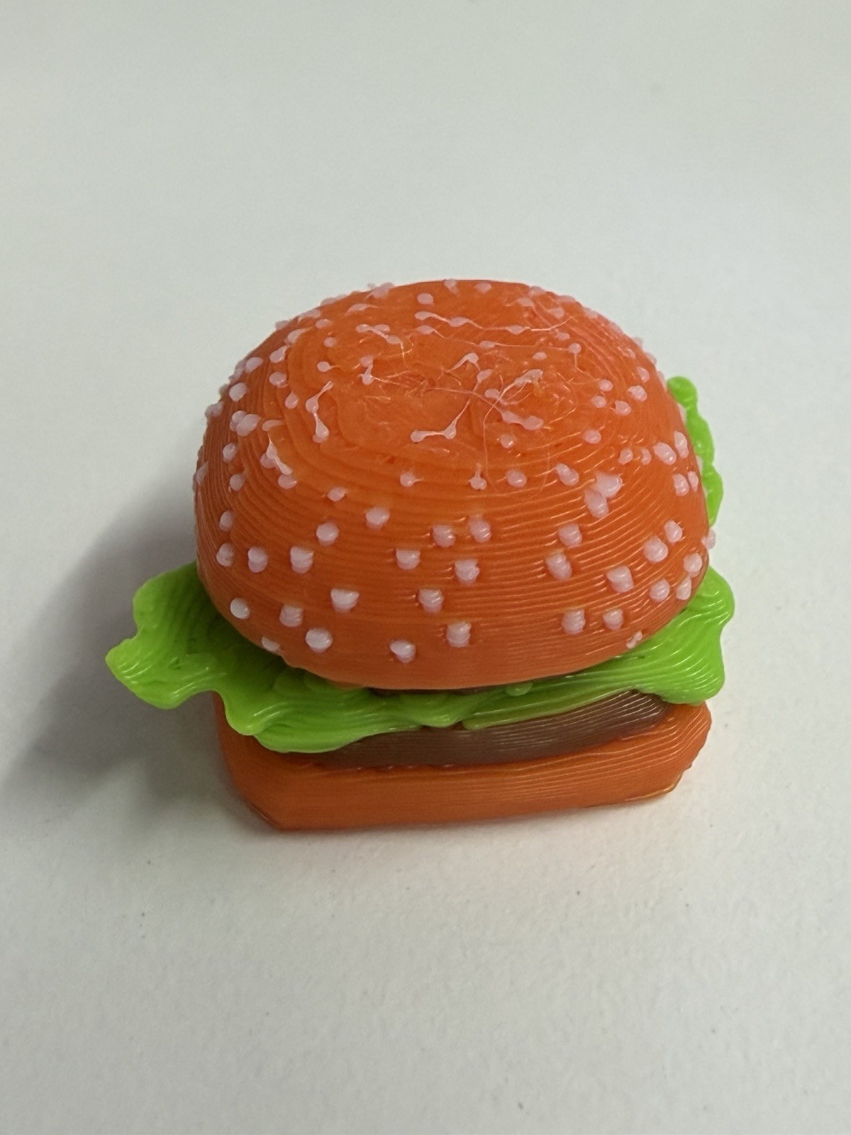 3D Printed Hamburger Key Cap for Mechanical Keyboard - photo 3