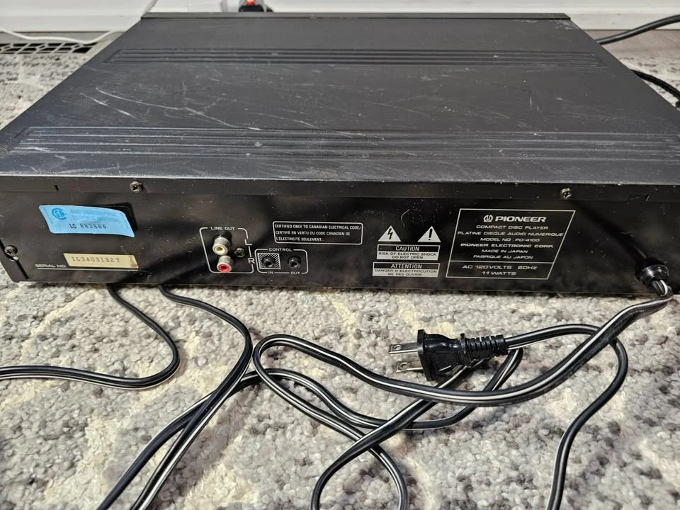 Pioneer CD Player PD-4100 – Tested & Working - photo 3