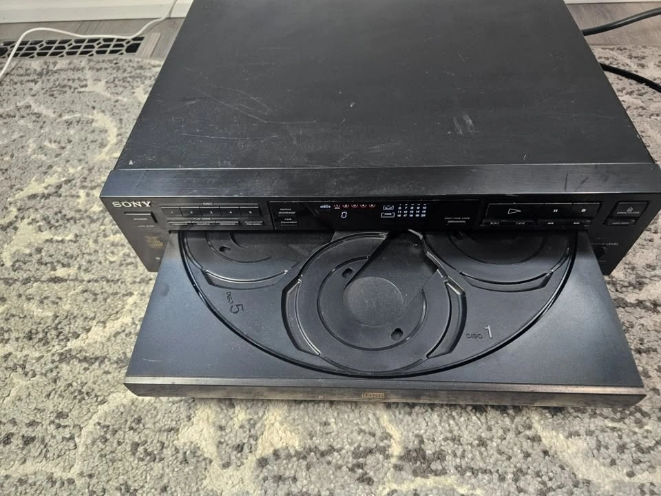 Sony 5-Disc CD Player CDP-C315 – Tested & Working - photo 2