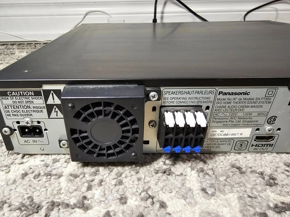 Panasonic DVD Home Theater SA-PT950 (HDMI, Tested) - photo 5