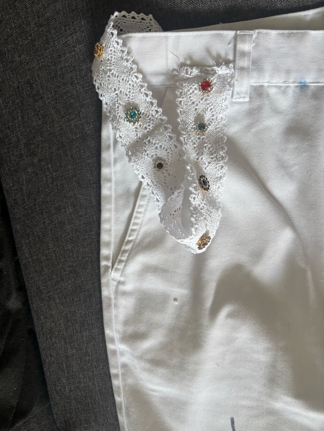 White pants for sale - photo 3