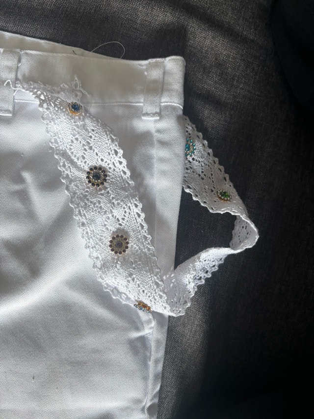 White pants for sale - photo 4