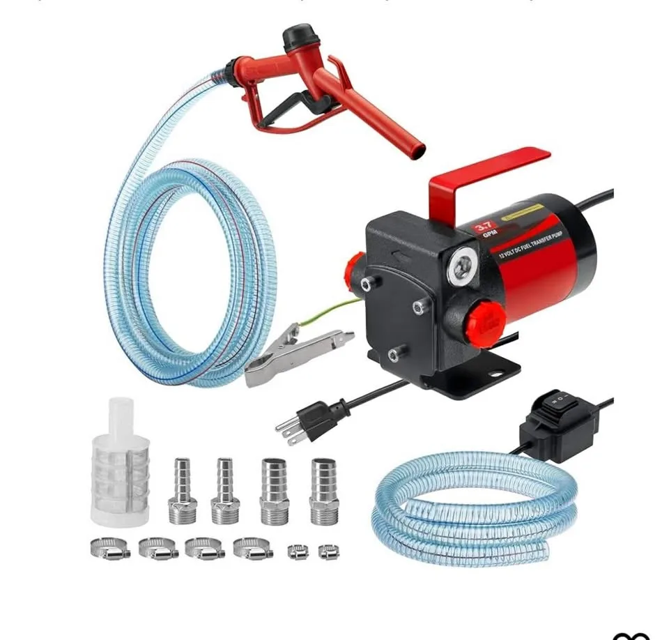 Gasoline Fuel Pump Kit 110V AC BNIB thumbnail