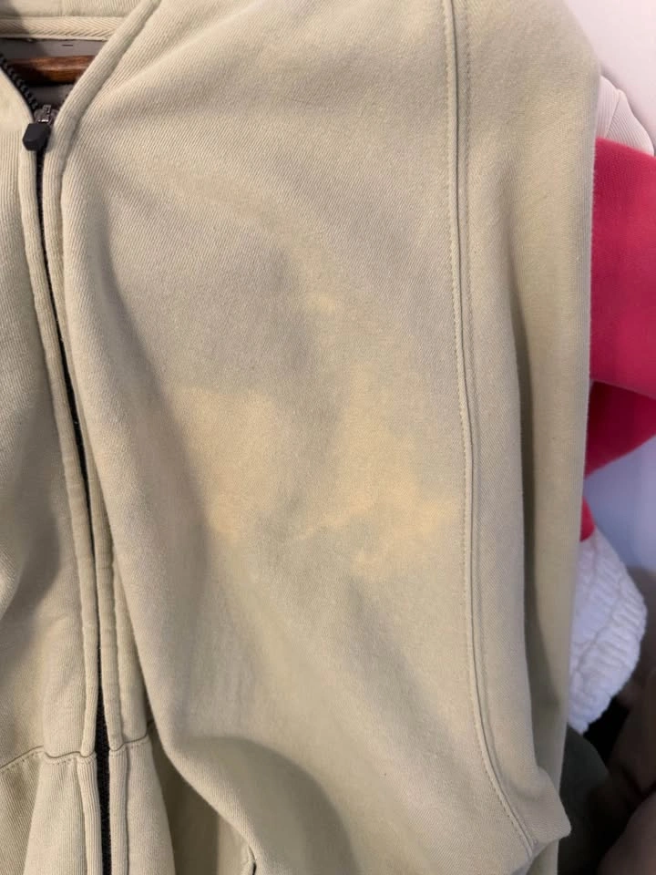 Essentials Zip Hoodie (Light Green) - photo 4