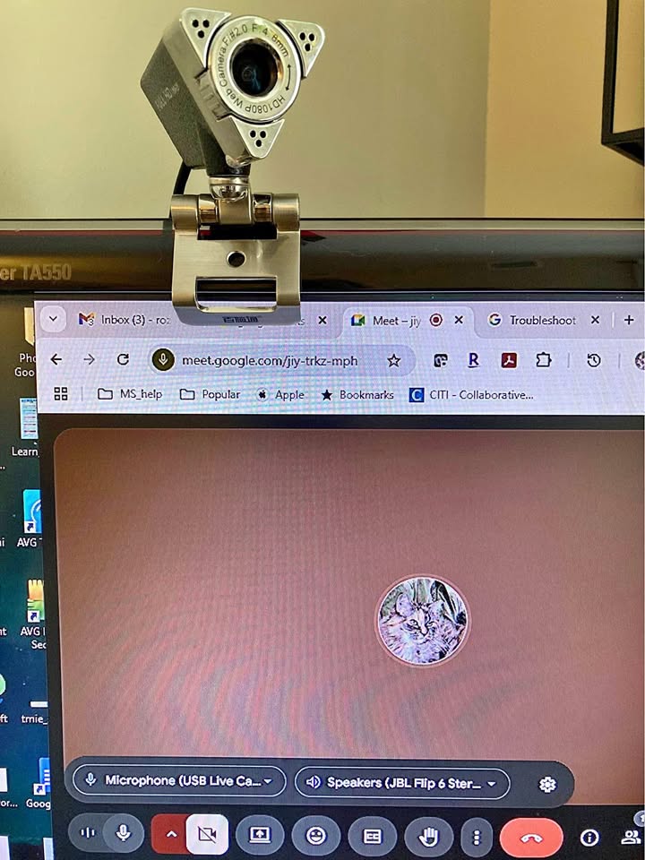 HD webcam for videocalls