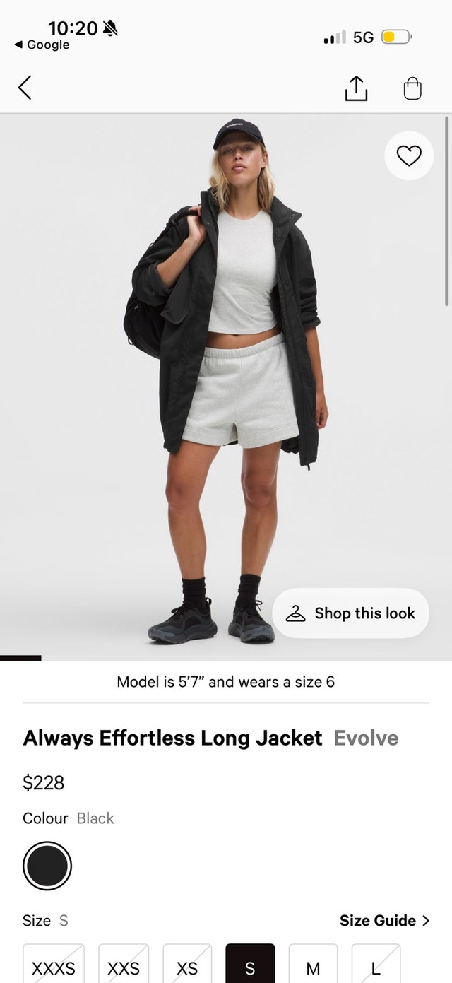 Lululemon Always Effortless Long Jacket - photo 5