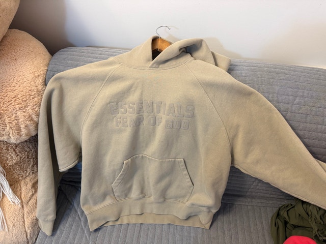 Essentials Hoodie (Cream/Beige)