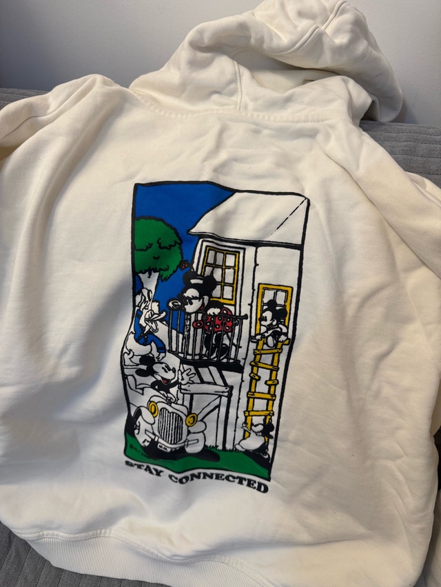 White Minnie Hoodie - photo 2