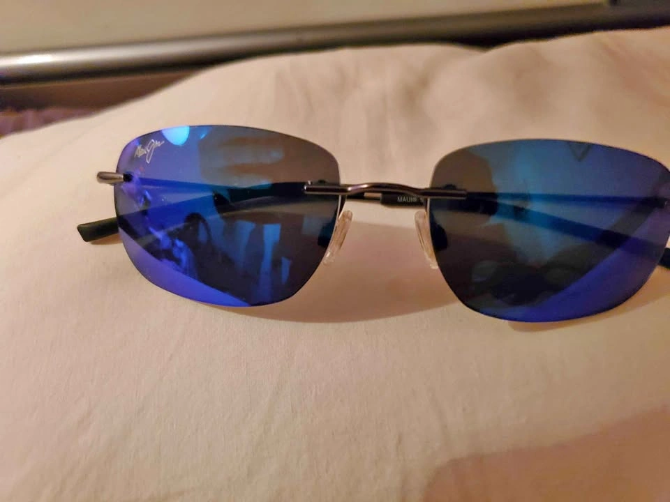 Maui Jim Nanea Blue Mirrored Sunglasses
