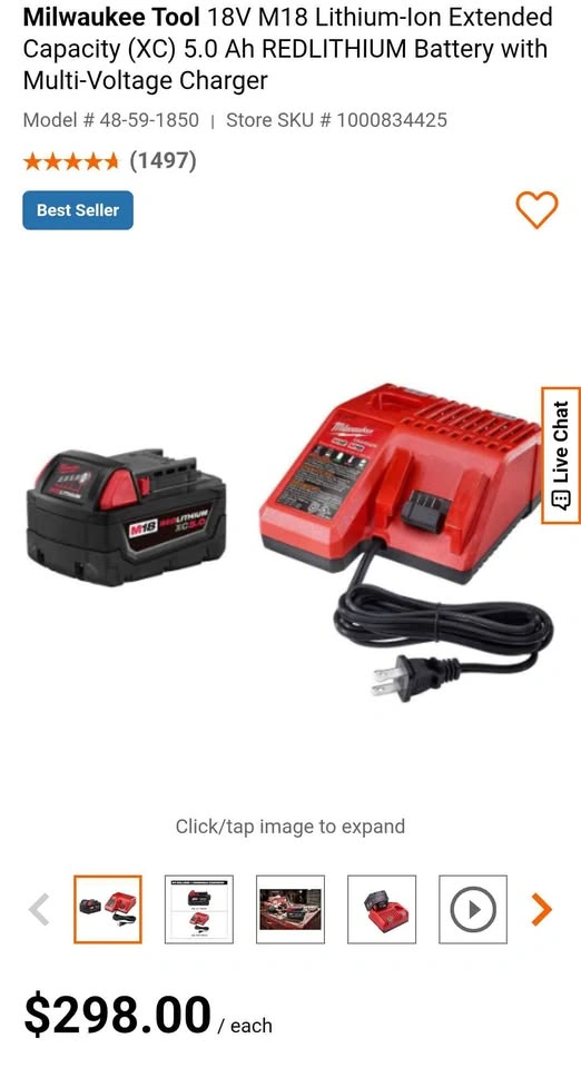 Milwaukee M18 FUEL Band Saw Combo Kit (2 Saws, 4 Batteries) - photo 5