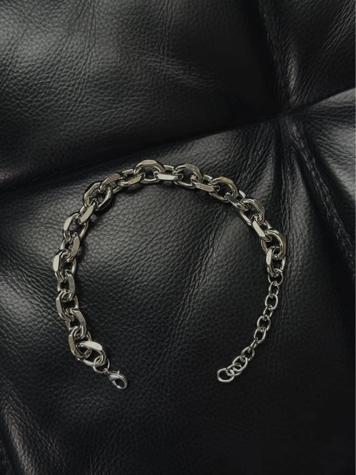 Stainless Steel Bracelet Cuban Link - photo 2