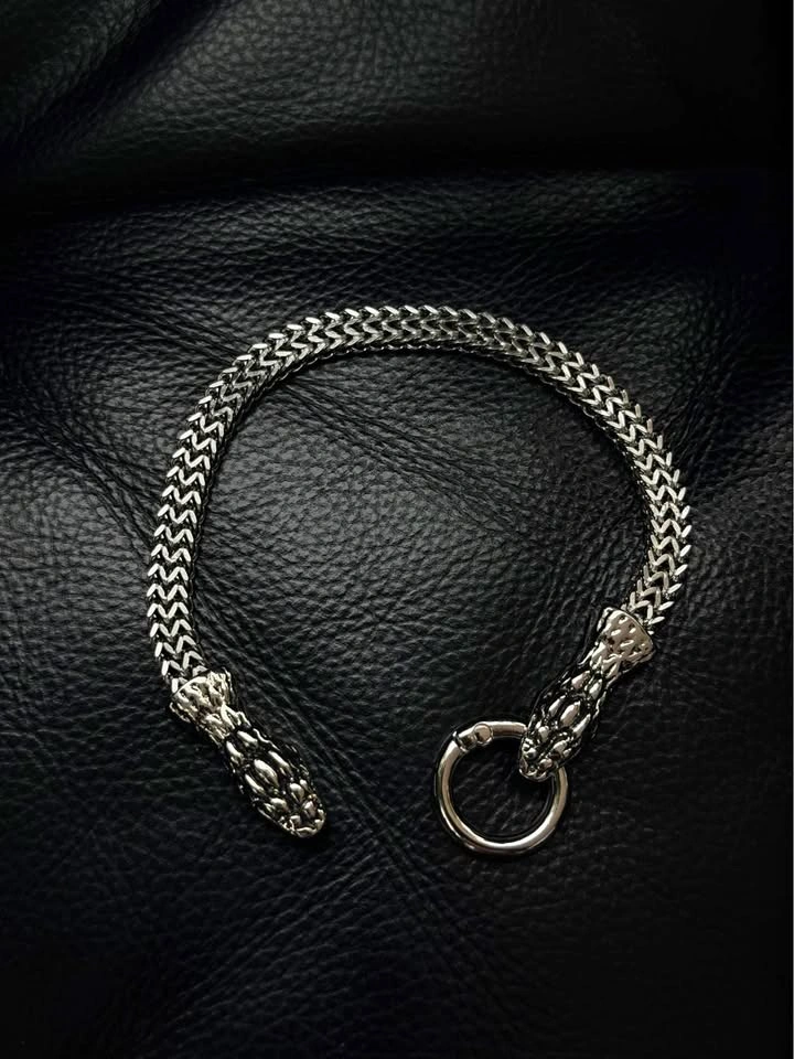 Stainless Steel Snake Bracelet