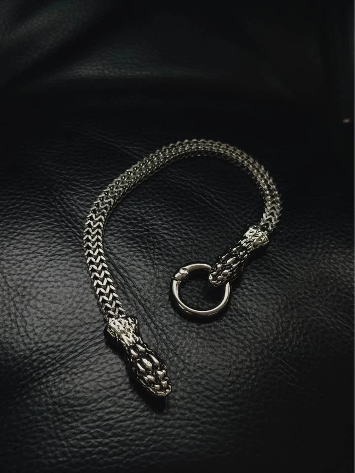 Stainless Steel Snake Bracelet - photo 2