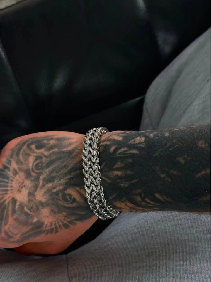 Stainless Steel Wolf Bracelet - photo 5