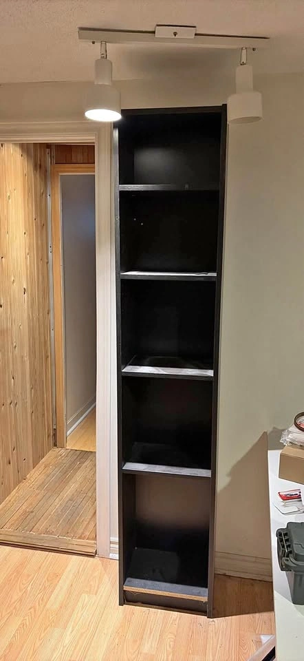 Black IKEA Bookcase