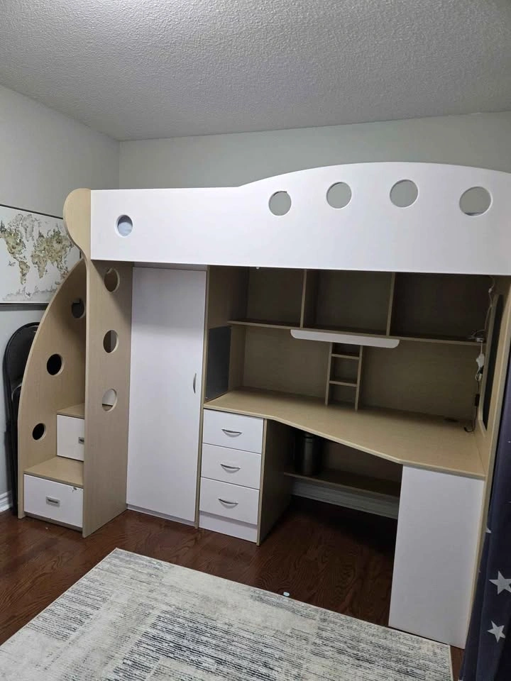 Loft bed with Desk and Storage Jysk Nika - photo 2
