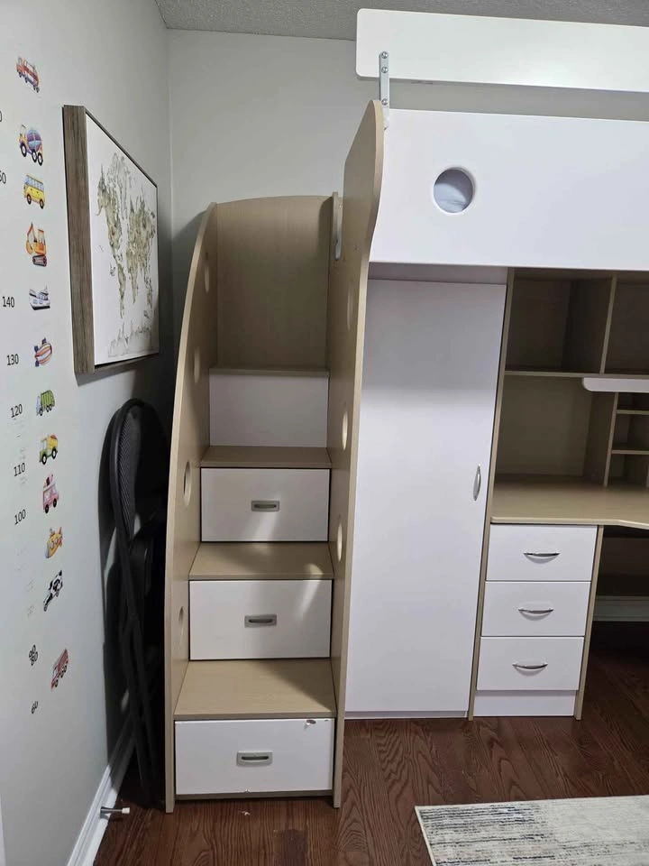 Loft bed with Desk and Storage Jysk Nika - photo 3