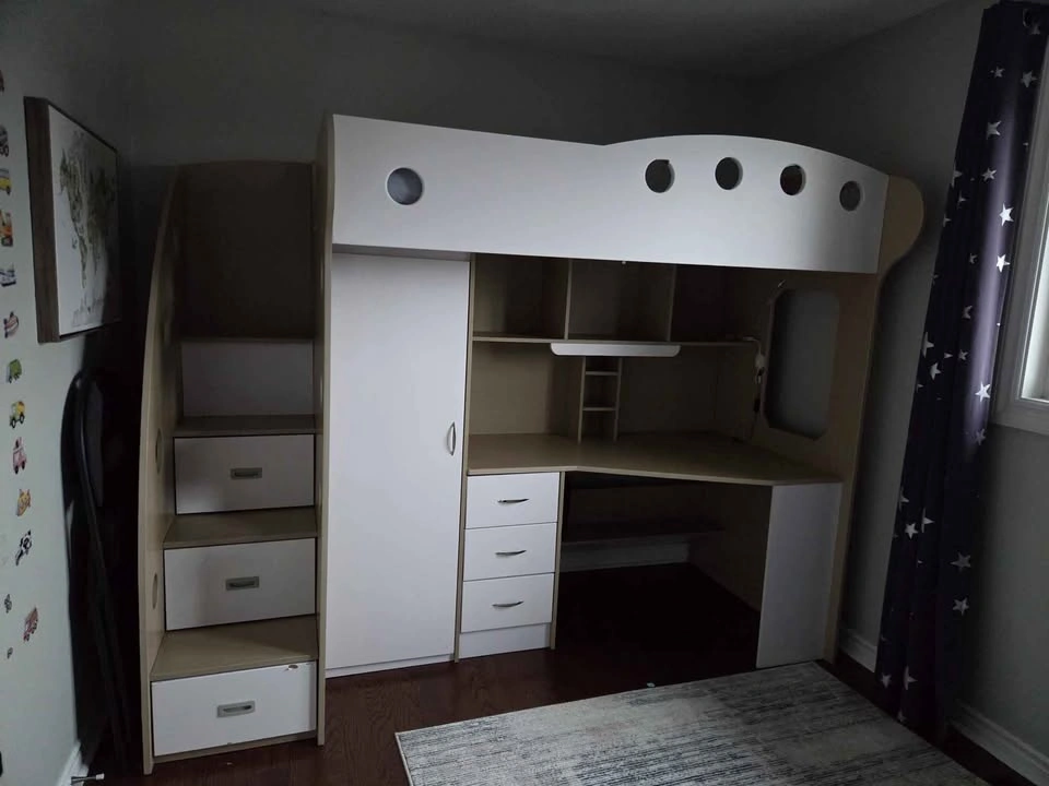 Loft bed with Desk and Storage Jysk Nika - photo 4