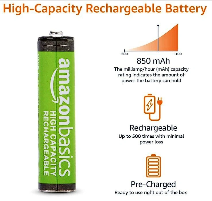*96x AAA* Rechargeable Batteries (BNIB