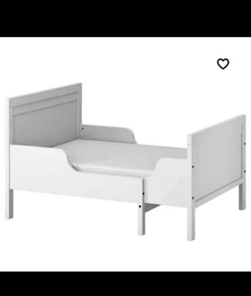 Ikea bed twin Sundvick with mattress