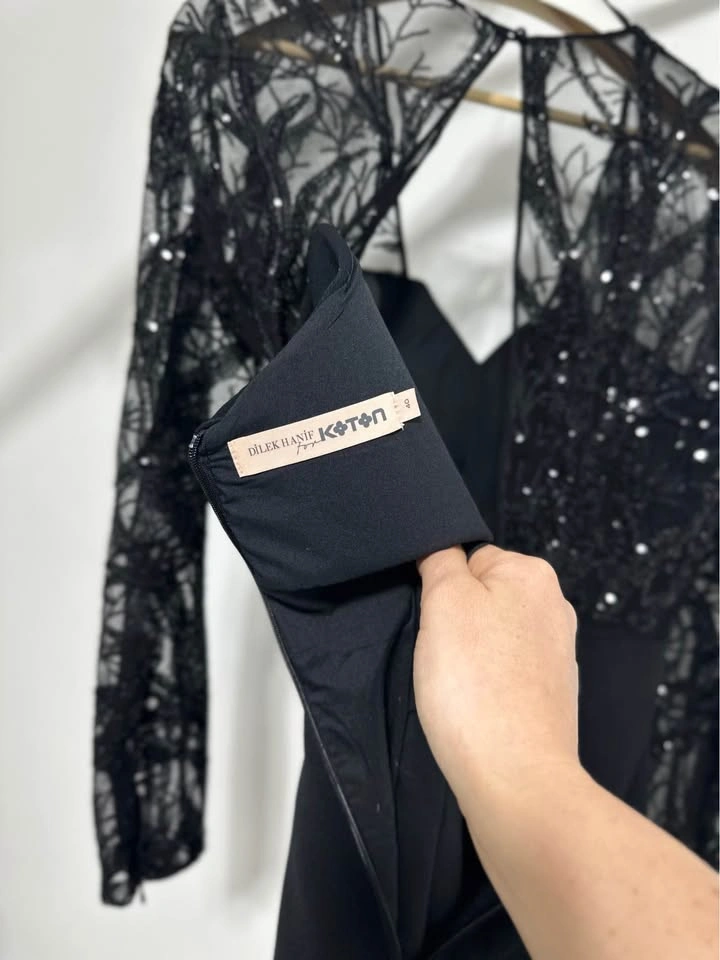 New Black Sequin Dress – US 10 / Size 40 - photo 4