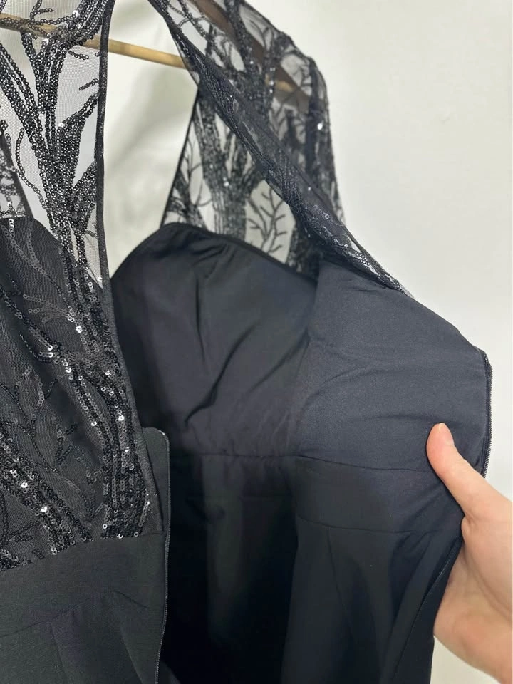 New Black Sequin Dress – US 10 / Size 40 - photo 5