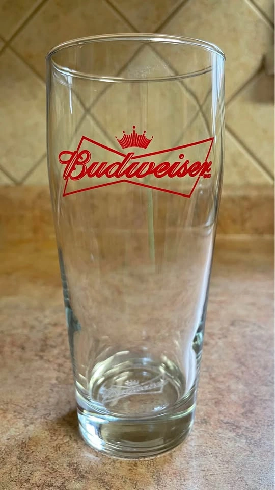 Budweiser Beer Drinking Glasses