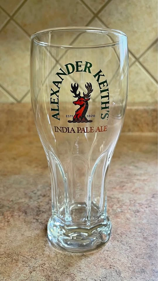 Alexander Keith's India Pale Ale Pilsner Glasses