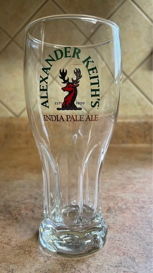 Alexander Keith's India Pale Ale Pilsner Glasses - photo 3