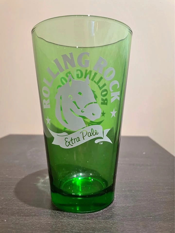 Rolling Rock Extra Pale Drinking Glasses