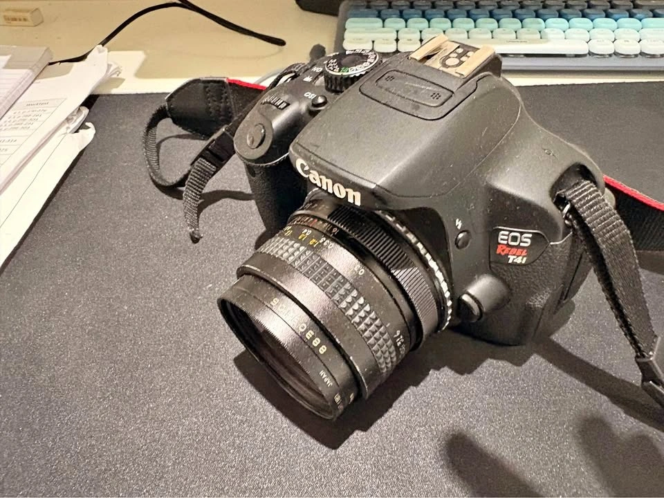 Canon EOS Rebel T4i DSLR Camera with Optex Lens