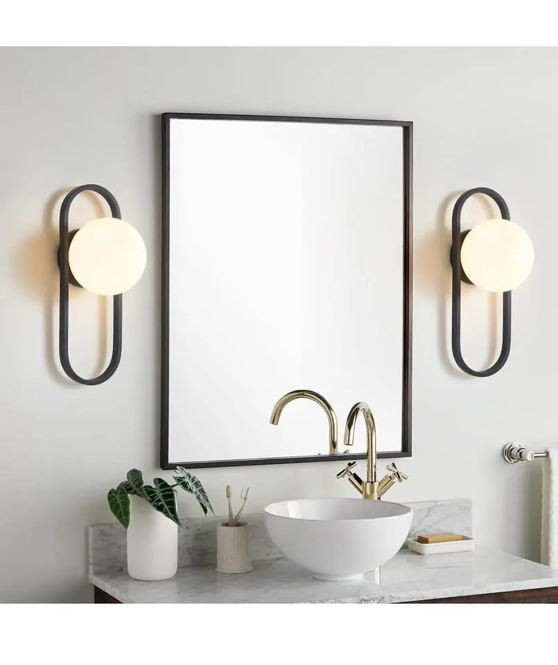 Modern Wall Sconces Hardwired Set of Two BNIB image indicator(2)