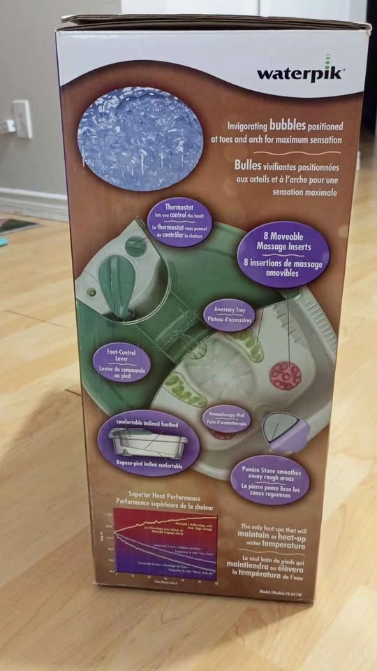 Waterpik Reflexology Foot Spa - photo 4