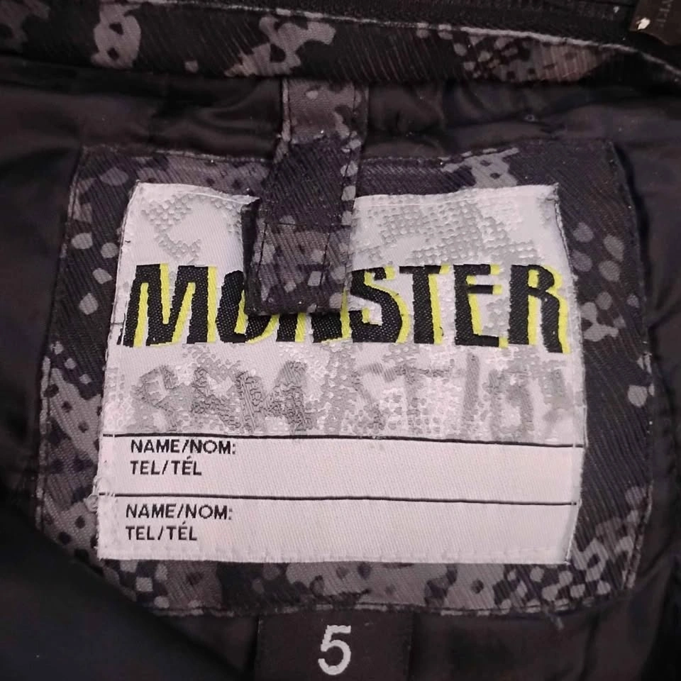 KIDS Boys Camo Snowboarding Overalls Size 5 - photo 2