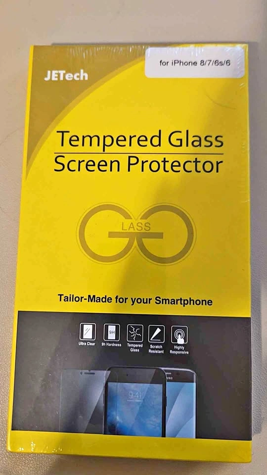 JETech Screen Protector for iPhone 8/7/6s/6