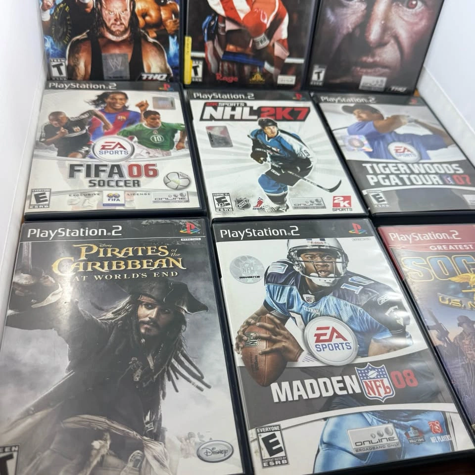 PS2 Games: Madden, FIFA, WWE, Rocky & More - photo 2