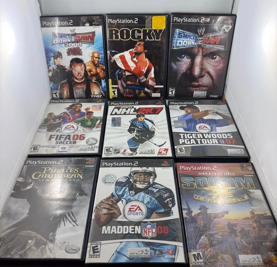PS2 Games: Madden, FIFA, WWE, Rocky & More - photo 3