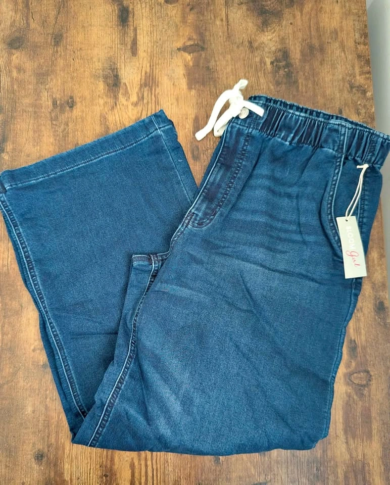 New Women's XL Wide Leg Bloom Girl Pants