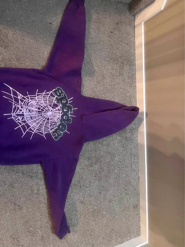 Spider Hoodie Purple