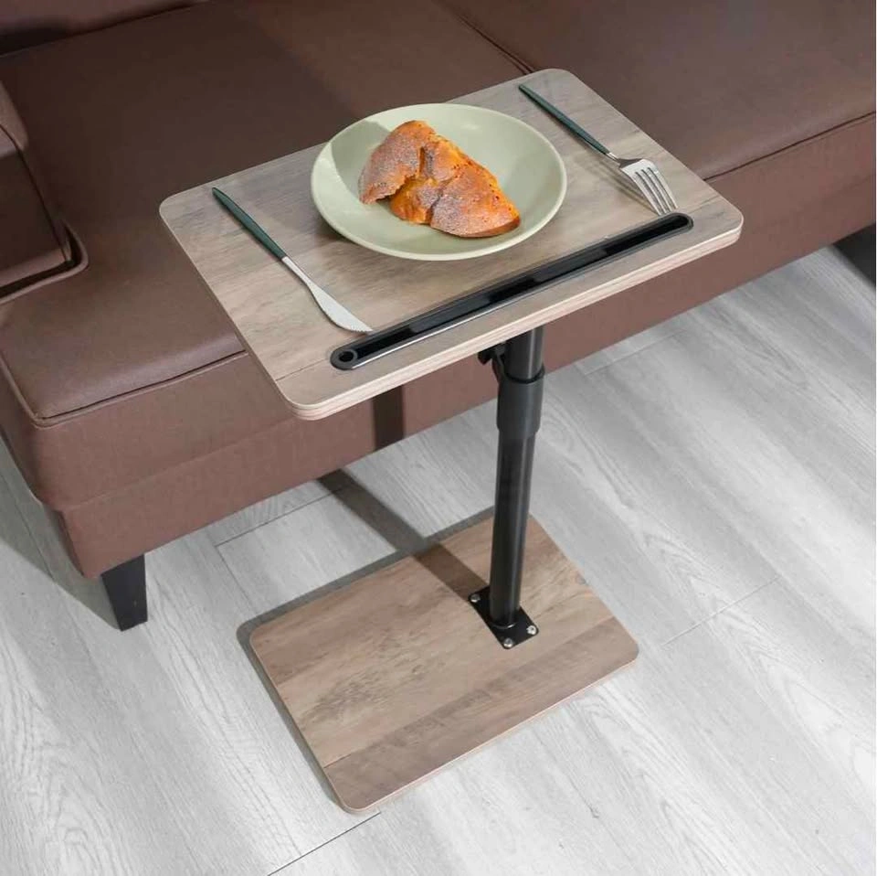 Sofa Armrest Tray Table - 360° Swivel, Height Adjustable - photo 4