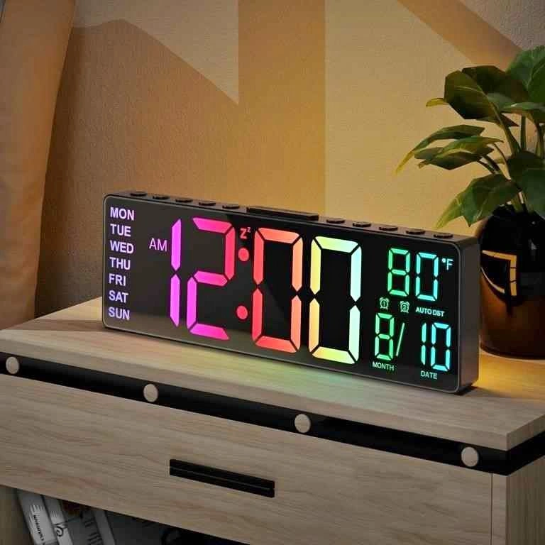 10.5 Inch Large Digital Wall Clock