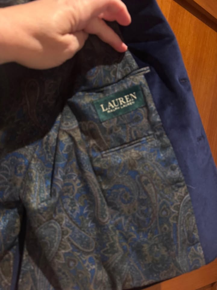 Kids Ralph Lauren velvet blazer - photo 4