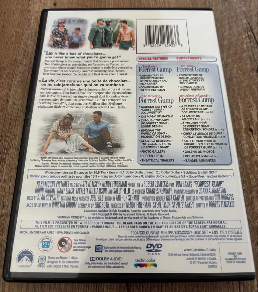 Forrest Gump (DVD) - photo 2